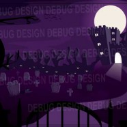 Scary Halloween background