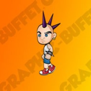 Animated Punk Character