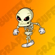 Animated Skeleton Character