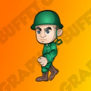 Animated Soldier Character
