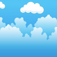 Simple Cloud Game Graphic