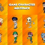 game characters multi pack