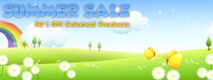 Summer Sale 50% Off Selected Products