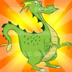 dragon game graphic cartoon character