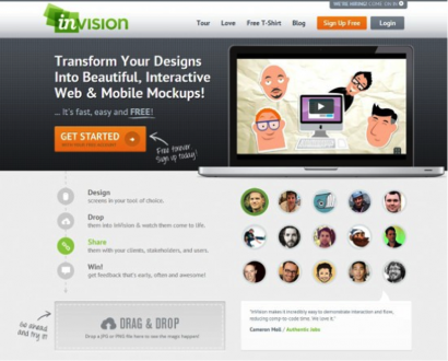 Top 10 Cloud-Based Website Prototyping Tools invision cloud based prototyping tools