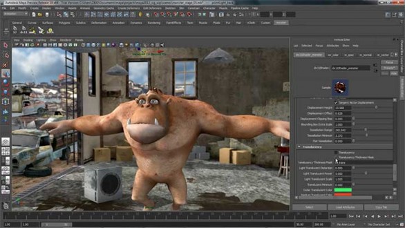 Top 3 3D Modelling and Animation Software AutoDesk-Maya